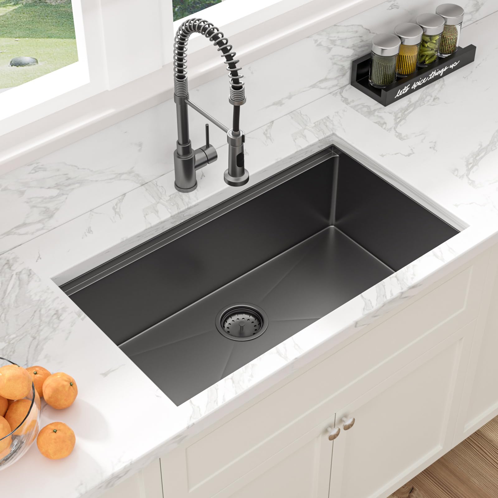 Sarlai 33 nano-brushed stainless surface resists scratches and stains