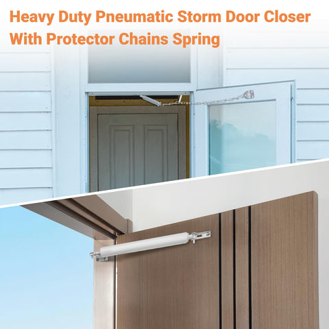 Sartatue adjustable-speed closer lets you tailor closing speed to your door.