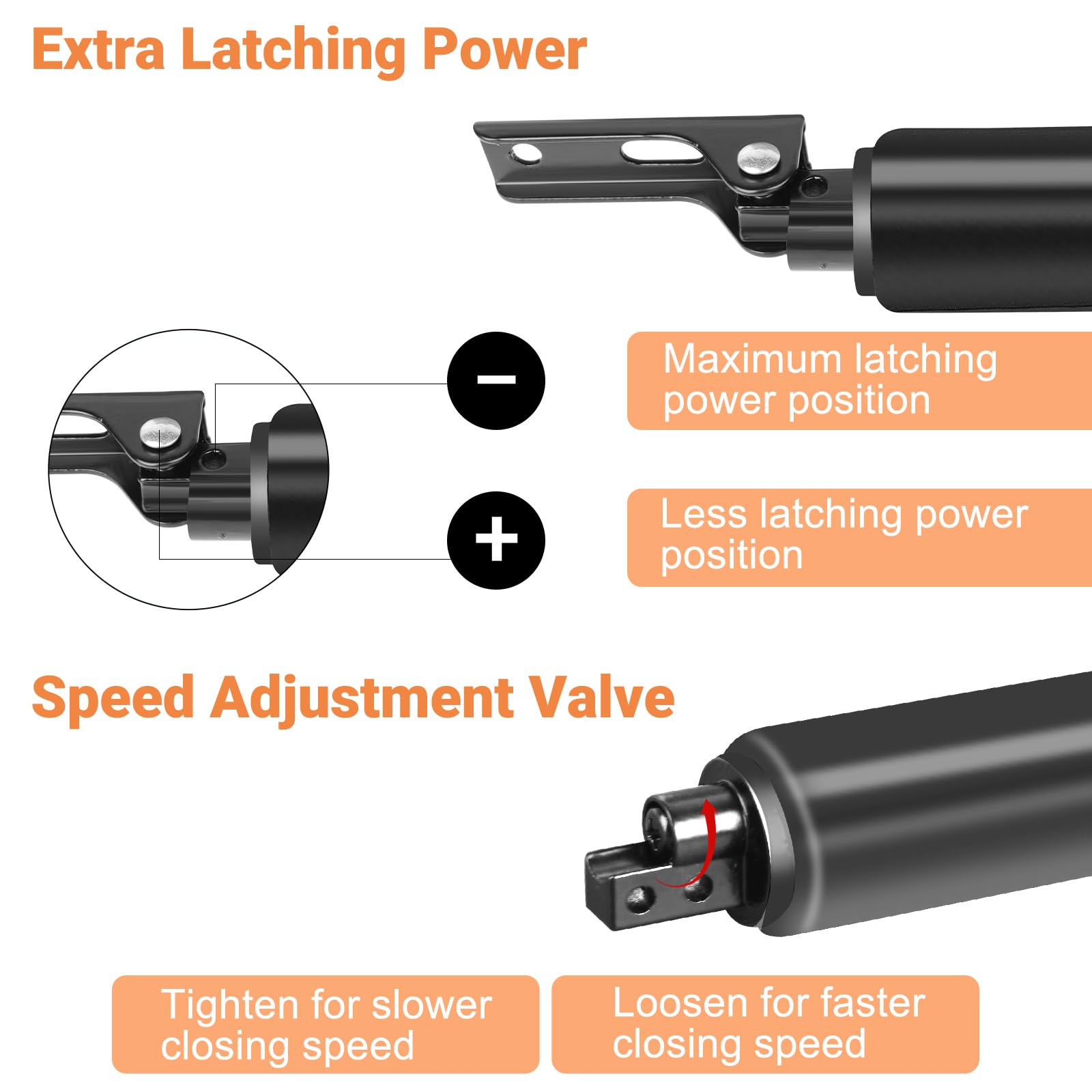 Sartatue jamb bracket and hardware underline secure mounting compatibility.