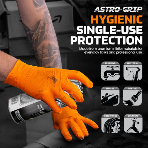 SAS Astro-Grip gloves resist grease and oils for tool work