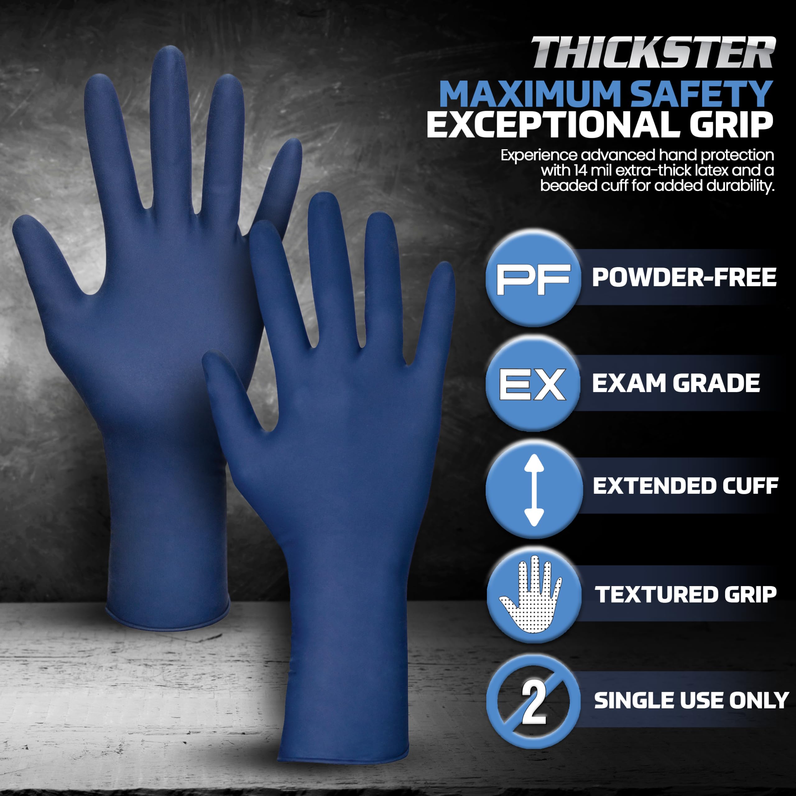 SAS Thickster gloves on hand show comfortable fit and reliable grip for precision work