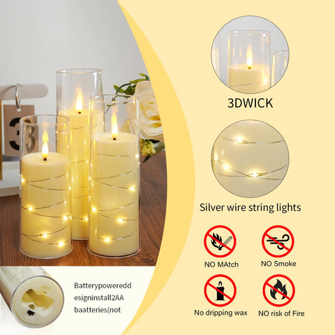 Sasigeiaa dining room setup with soft flicker perfect for gatherings.