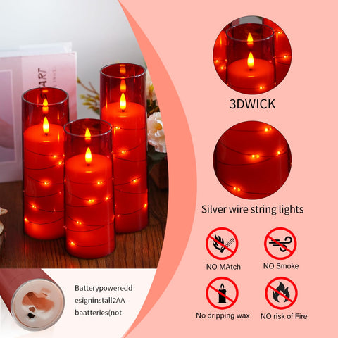 Sasigeiaa flame-free glow is safe around children and pets.