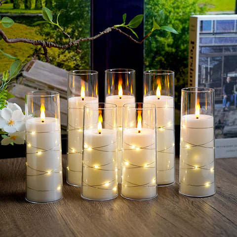 Sasigeiaa living-room candles adding soft decorative light