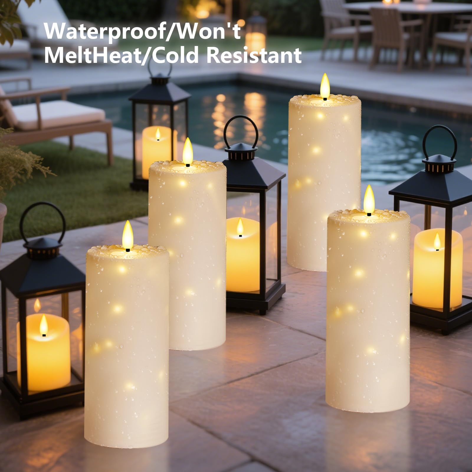 Sasigeiaa kid- and pet-friendly flameless candles for home safety