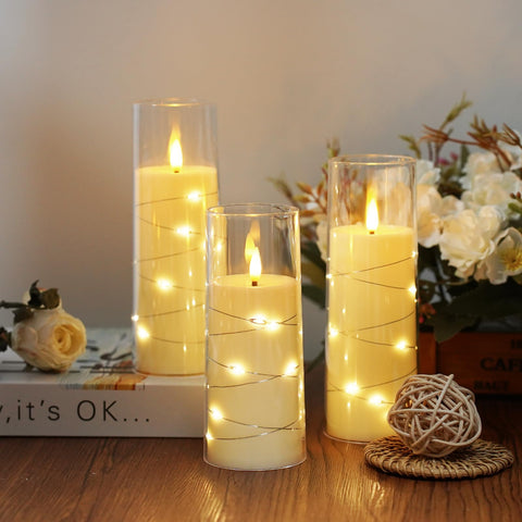 Sasigeiaa safe flameless candles suitable around children and pets.