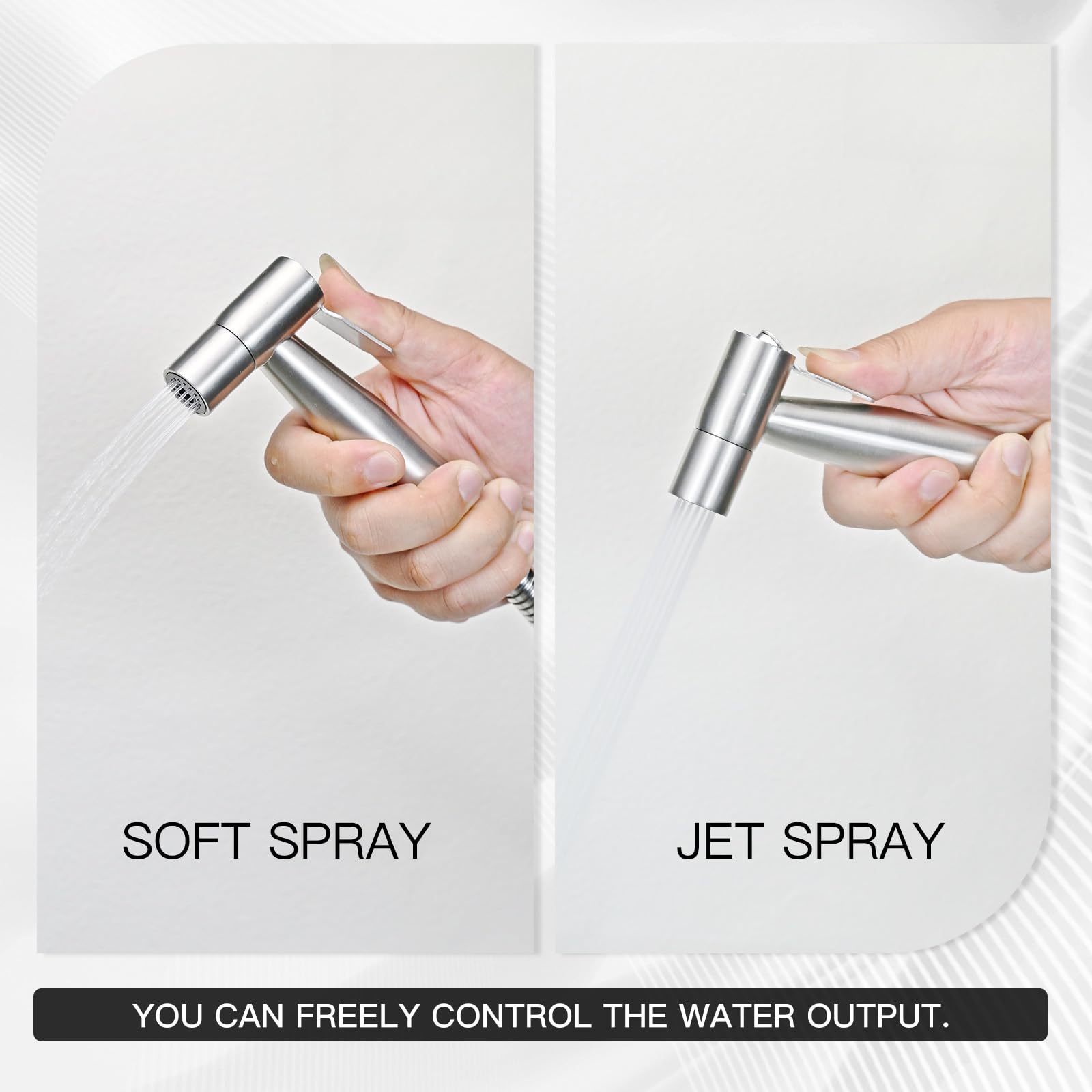 SassyAstra easy-install bidet sprayer kit simplifies toilet hookup.