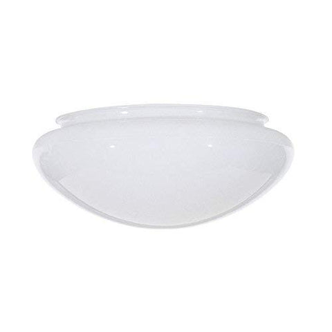 Satco 50-330 shade with sprayed inside white interior improves light diffusion.