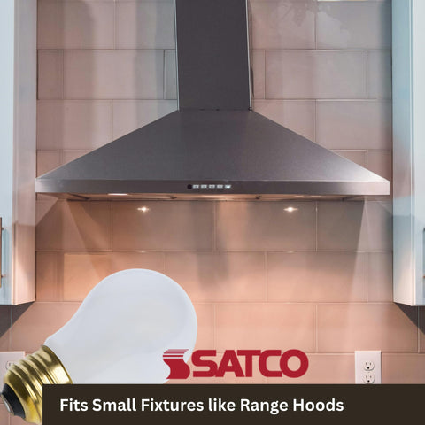 Satco S4881 freezer lighting with clear interior view