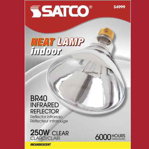 Satco S4999 2700K warm white glow ideal for cozy ambient heat.