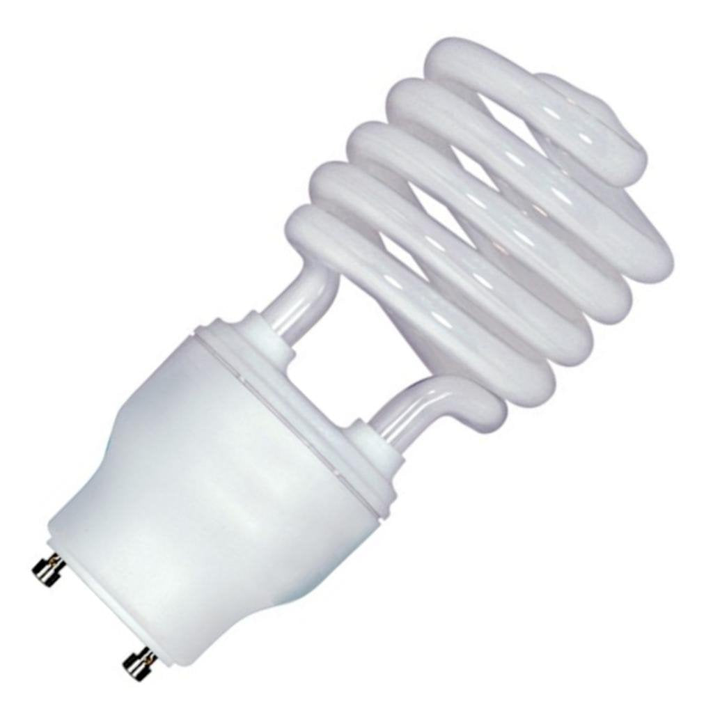 Satco S8207 120V mini spiral fits standard sockets for simple replacements