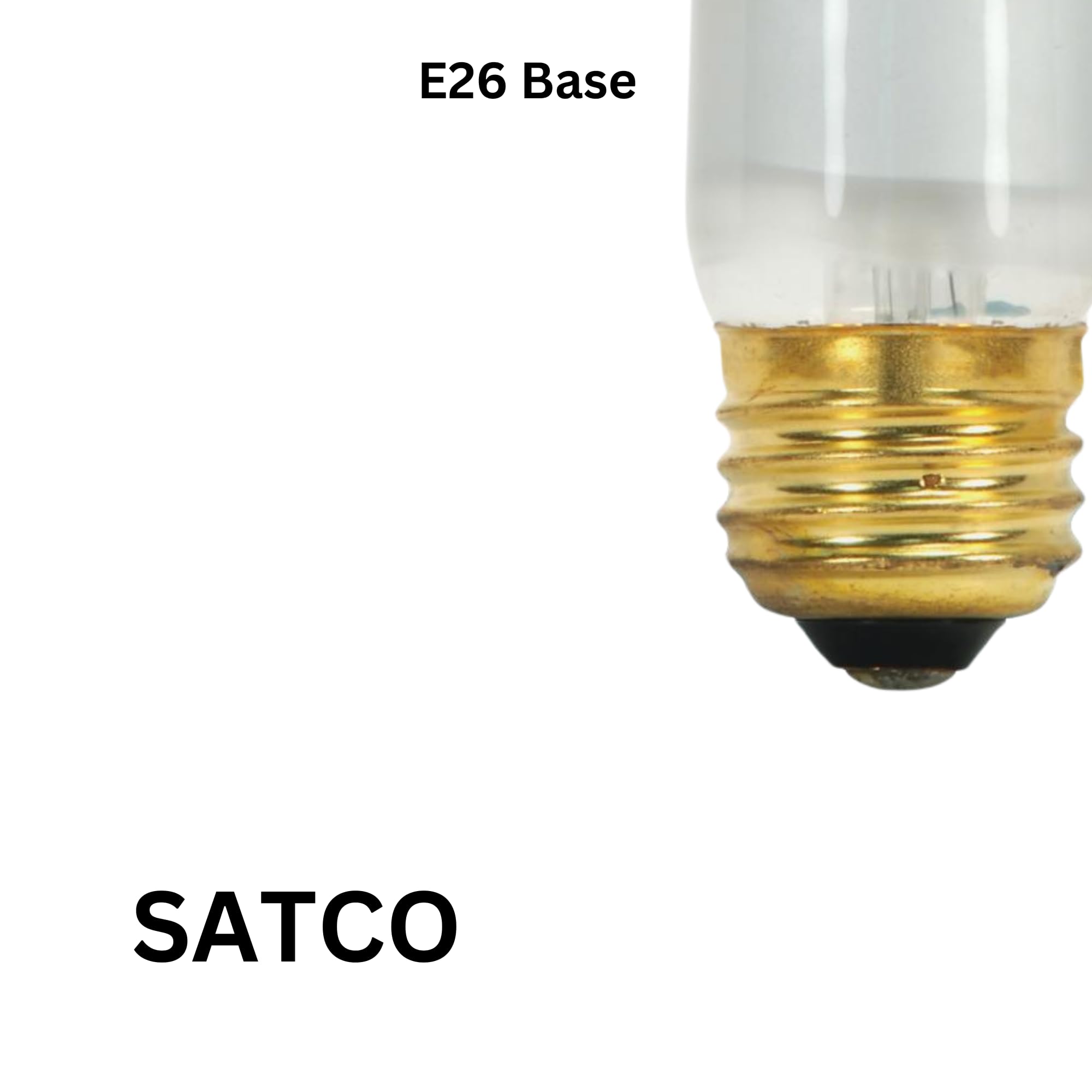 Satco S8519 frosted glass cover for diffuse, glare-reducing illumination