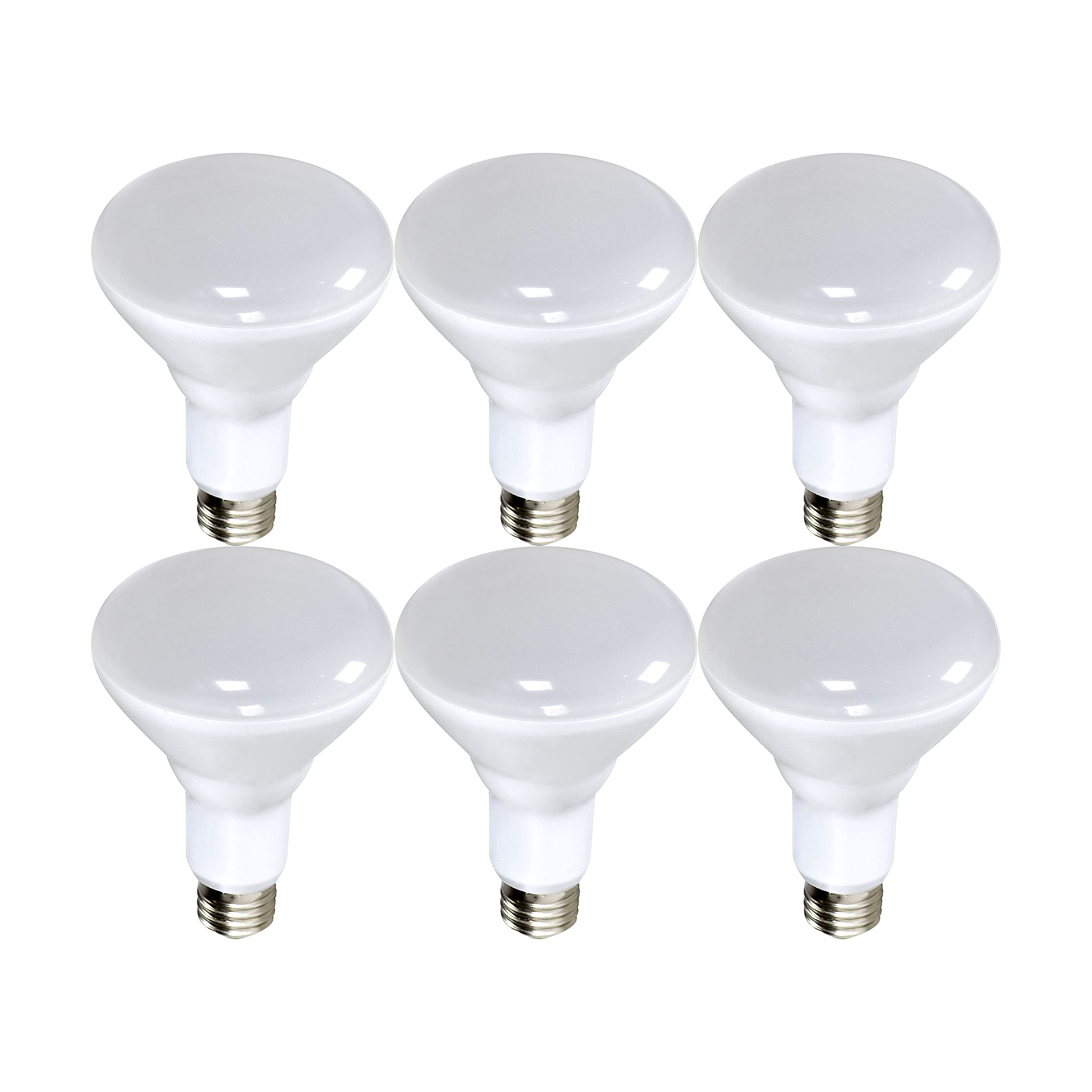 Satco S9022 medium light bulb with frosted white finish, ideal for living room lamps.
