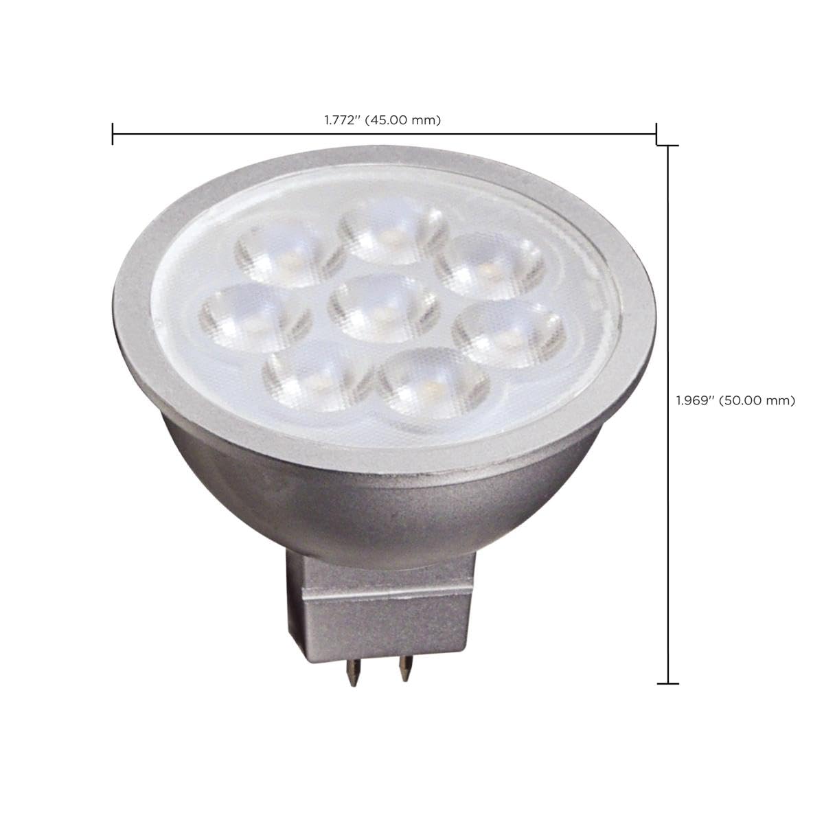 Satco S9496 display-lit art and shelves benefit from crisp MR16 light