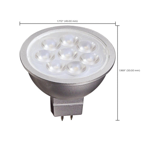 Satco S9496 display-lit art and shelves benefit from crisp MR16 light