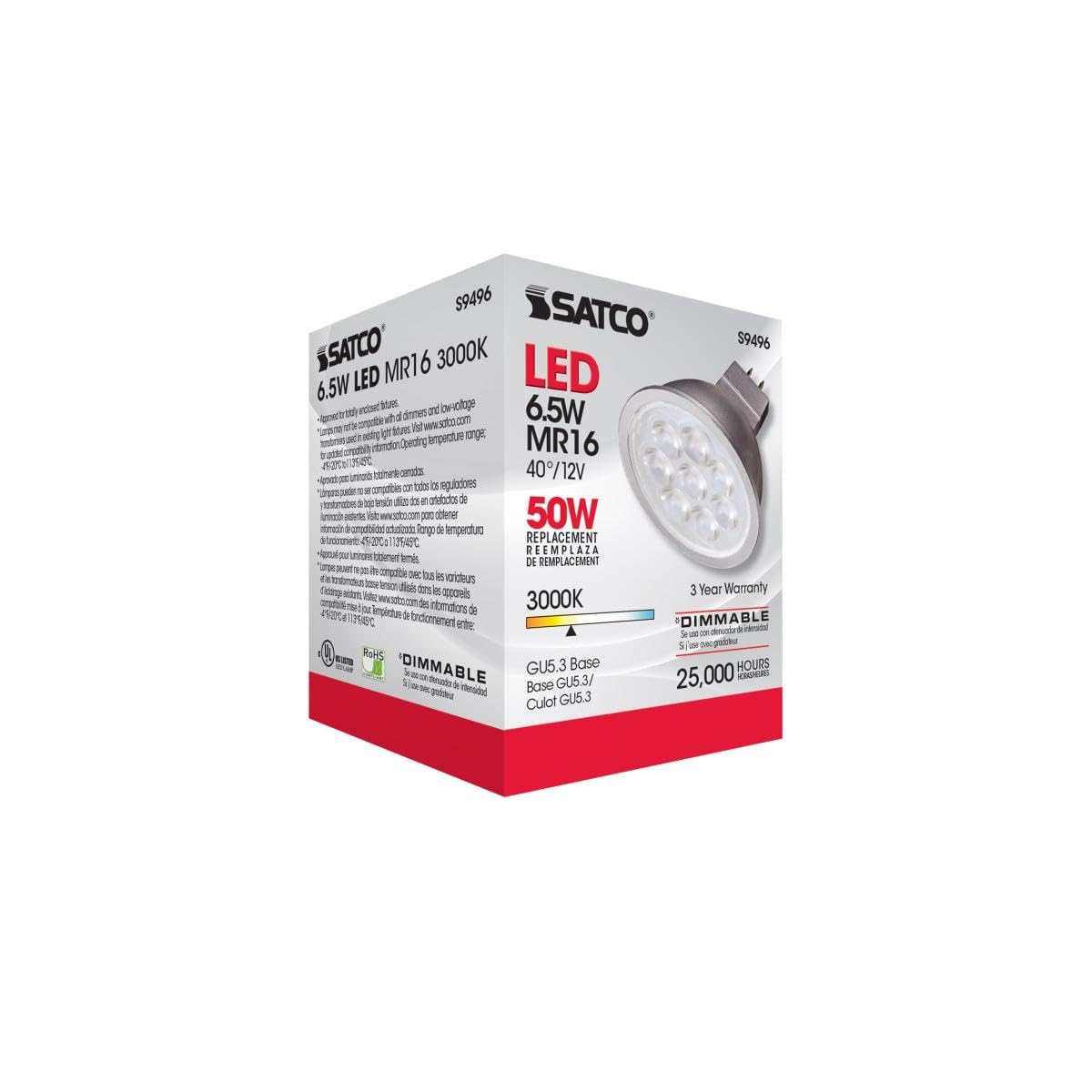 Satco S9496 six-pack simplifies replacements across rooms