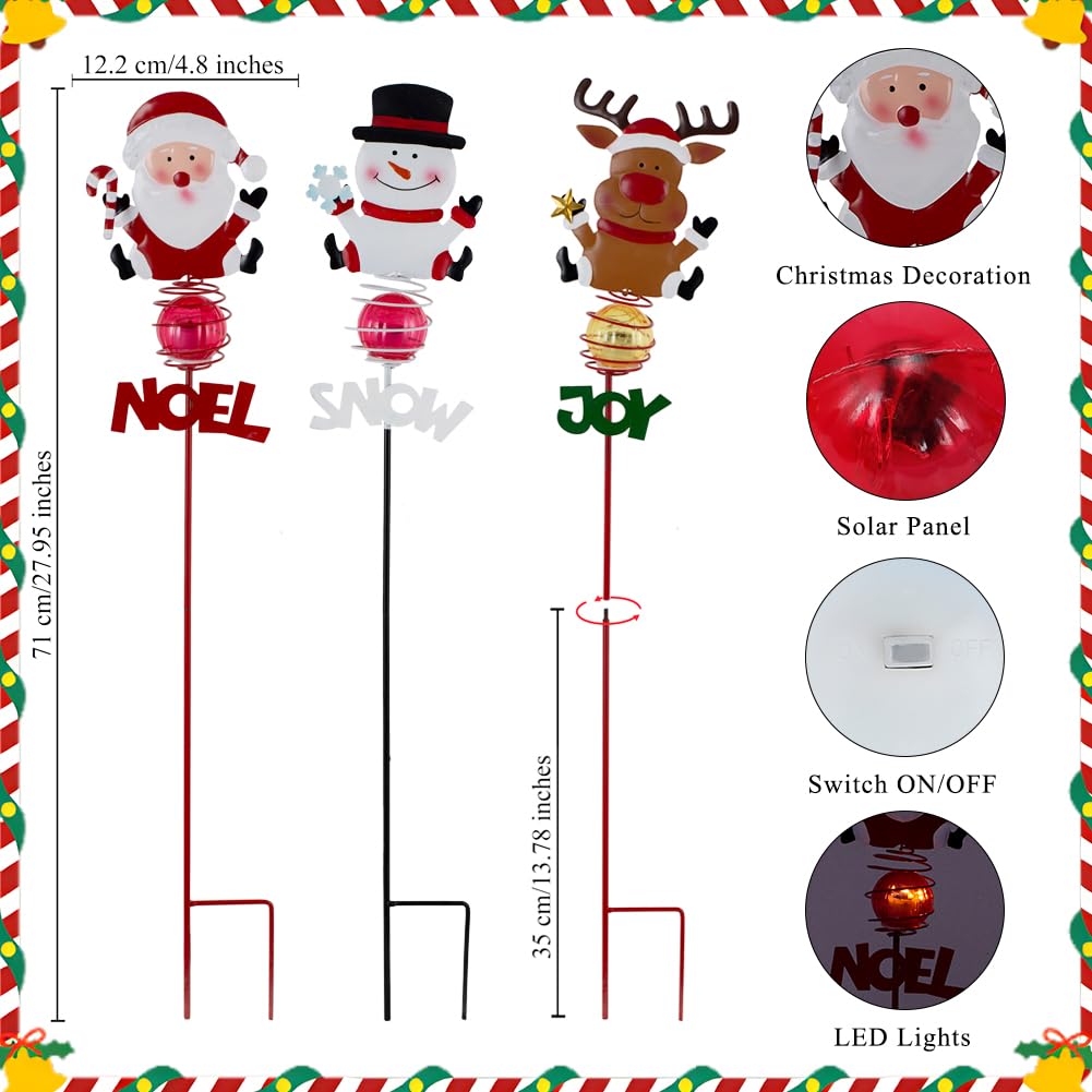 SATHGA Snowman stake light adds playful nighttime charm.