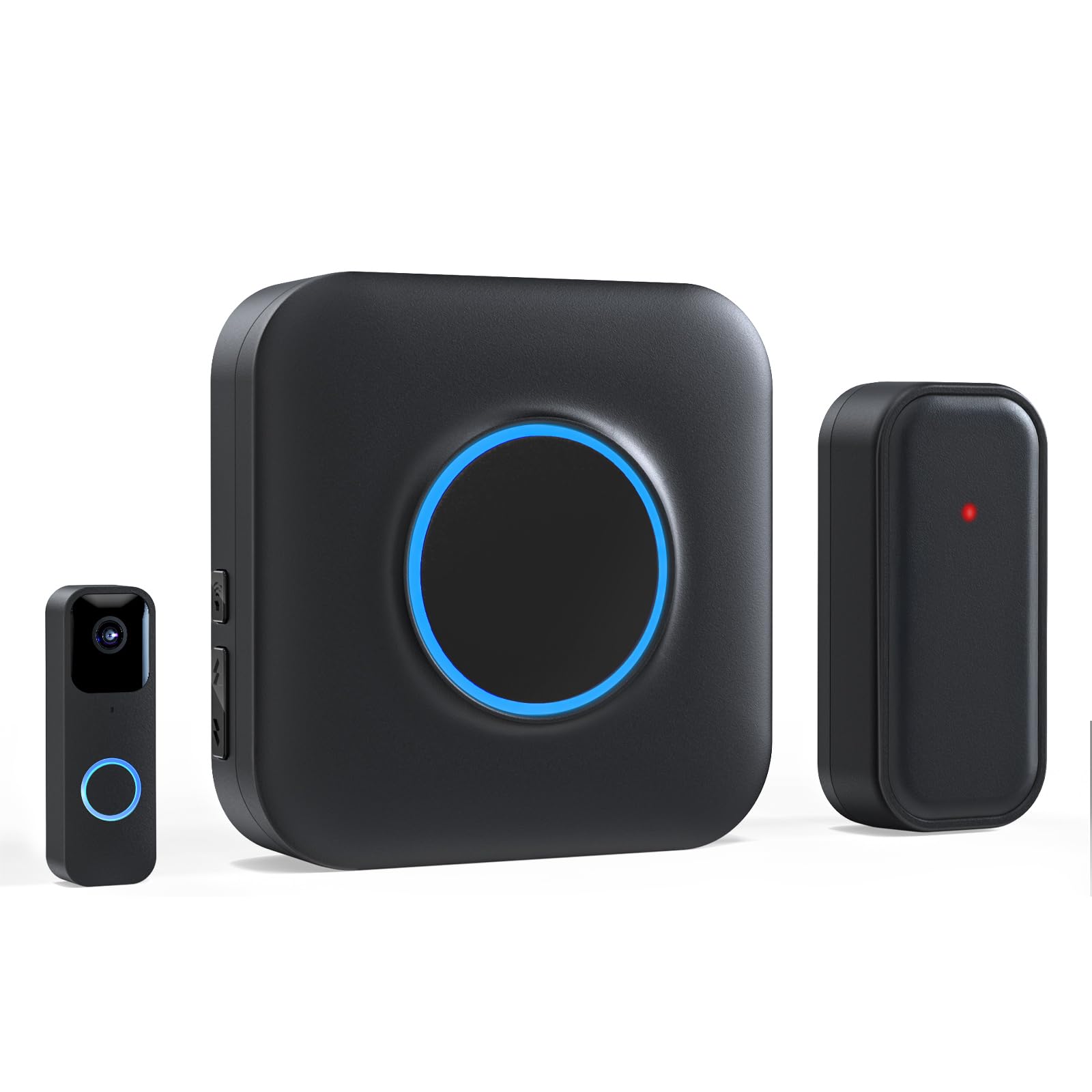 Satisure Blink extender front view showing expanded range for entry alerts