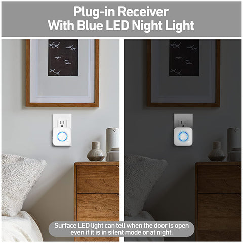 Satisure compact front-door doorbell chime unit design