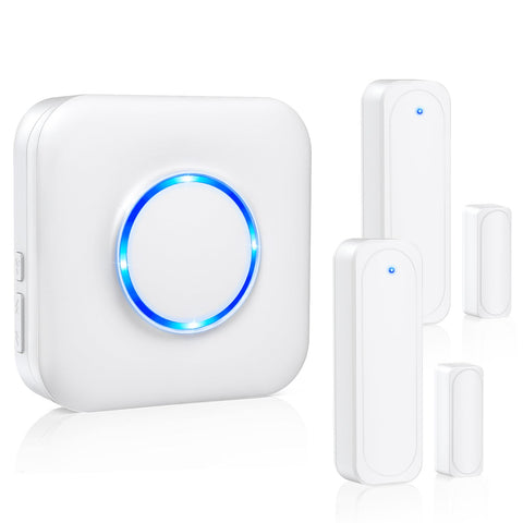 Satisure door chime receiver plugged in for immediate alerting