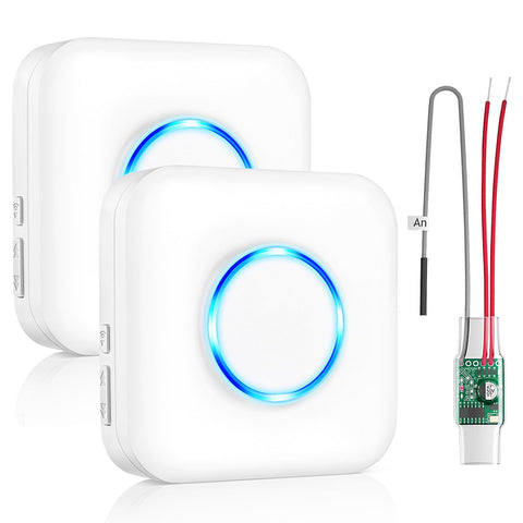 Satisure doorbell extender wireless setup enables easy installation.