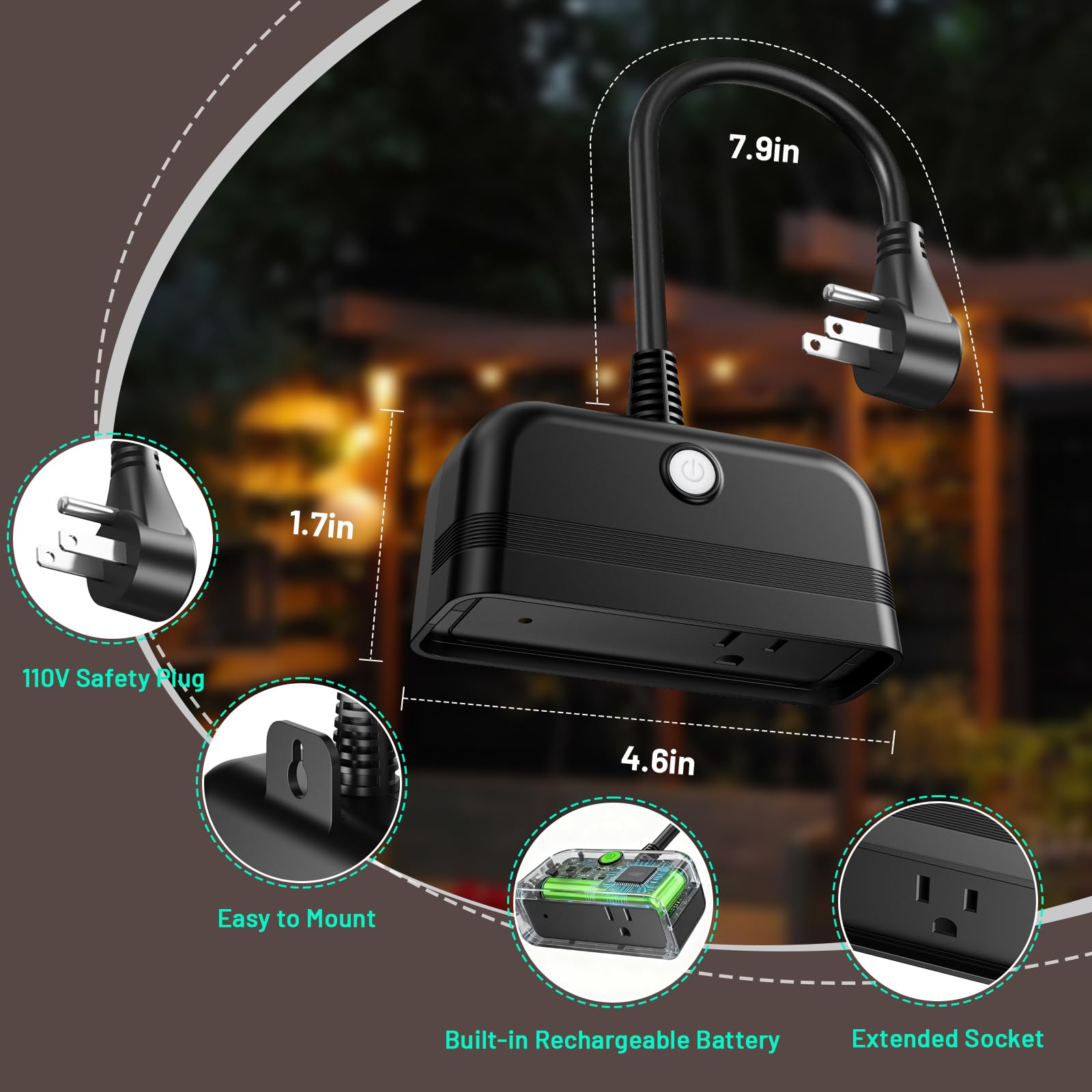 Satisure Power Failure Alarm pond pump alerts during power loss.