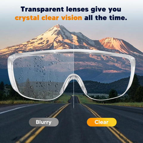 SATTRON scratch-resistant coating preserves clear sight through repeated use.