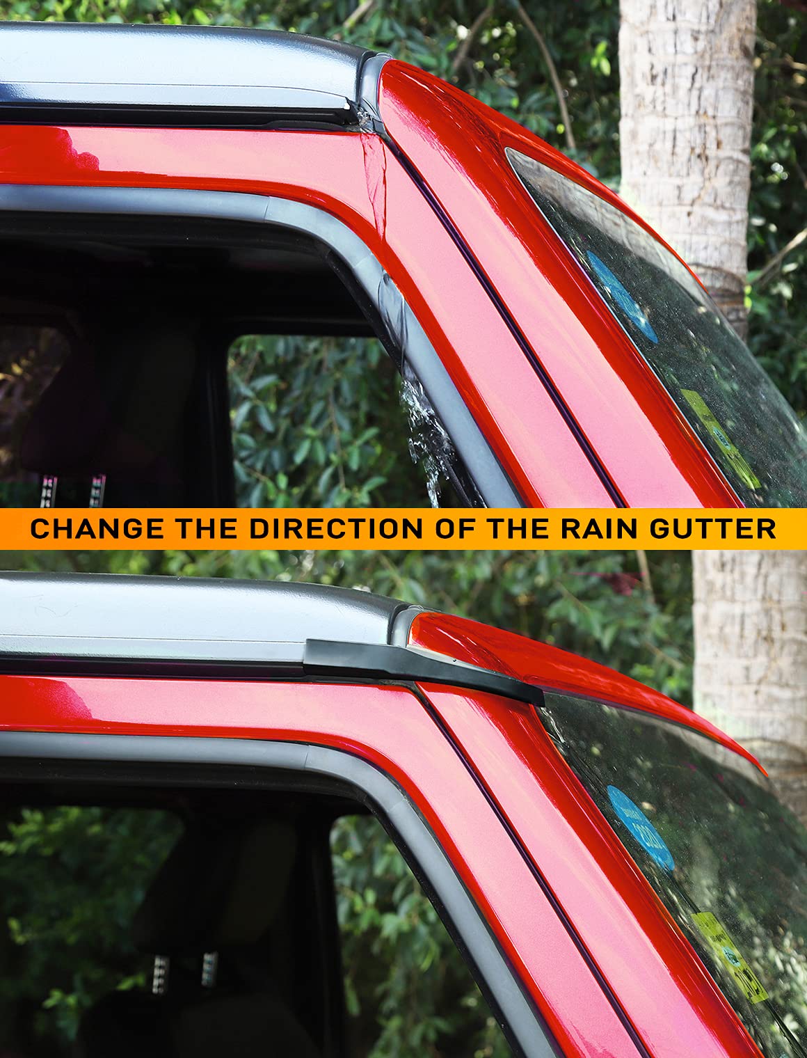 Savadicar ABS rain gutter extensions offer a smooth finish and durability.