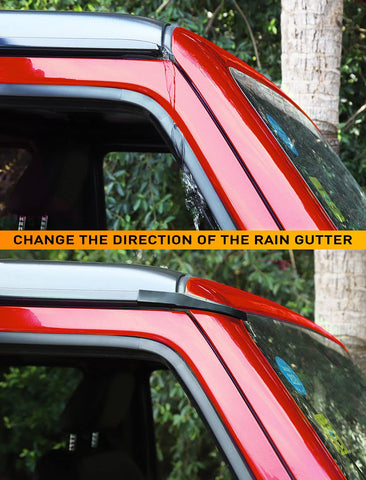 Savadicar ABS rain gutter extensions offer a smooth finish and durability.
