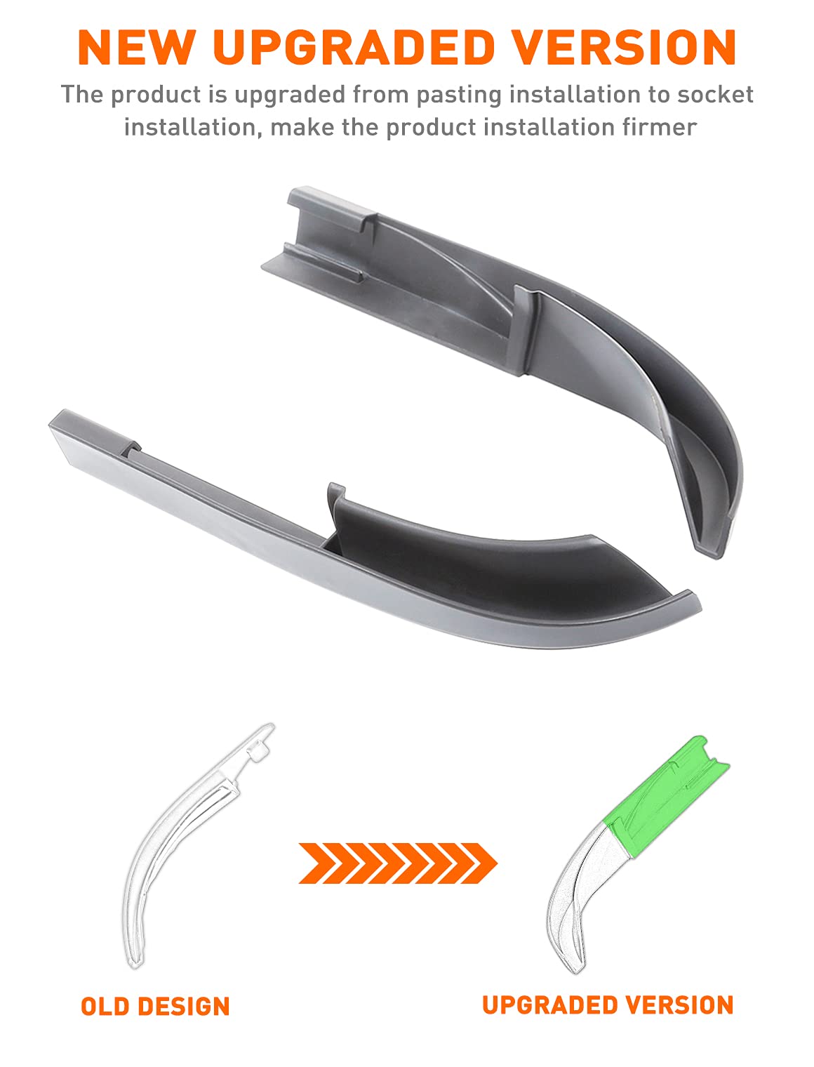 Savadicar JK rain gutter diverter with socket installation for a secure fit.