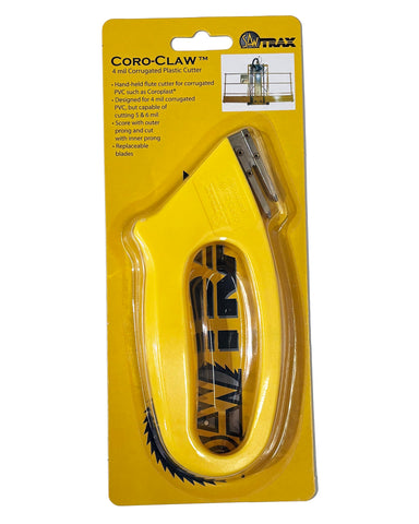 Saw Trax CCD4 Coro-Claw front view showing ergonomic grip for comfortable cutting.