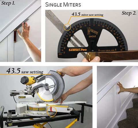 Sawset Pro ABS plastic body is durable for workshop use and portability.