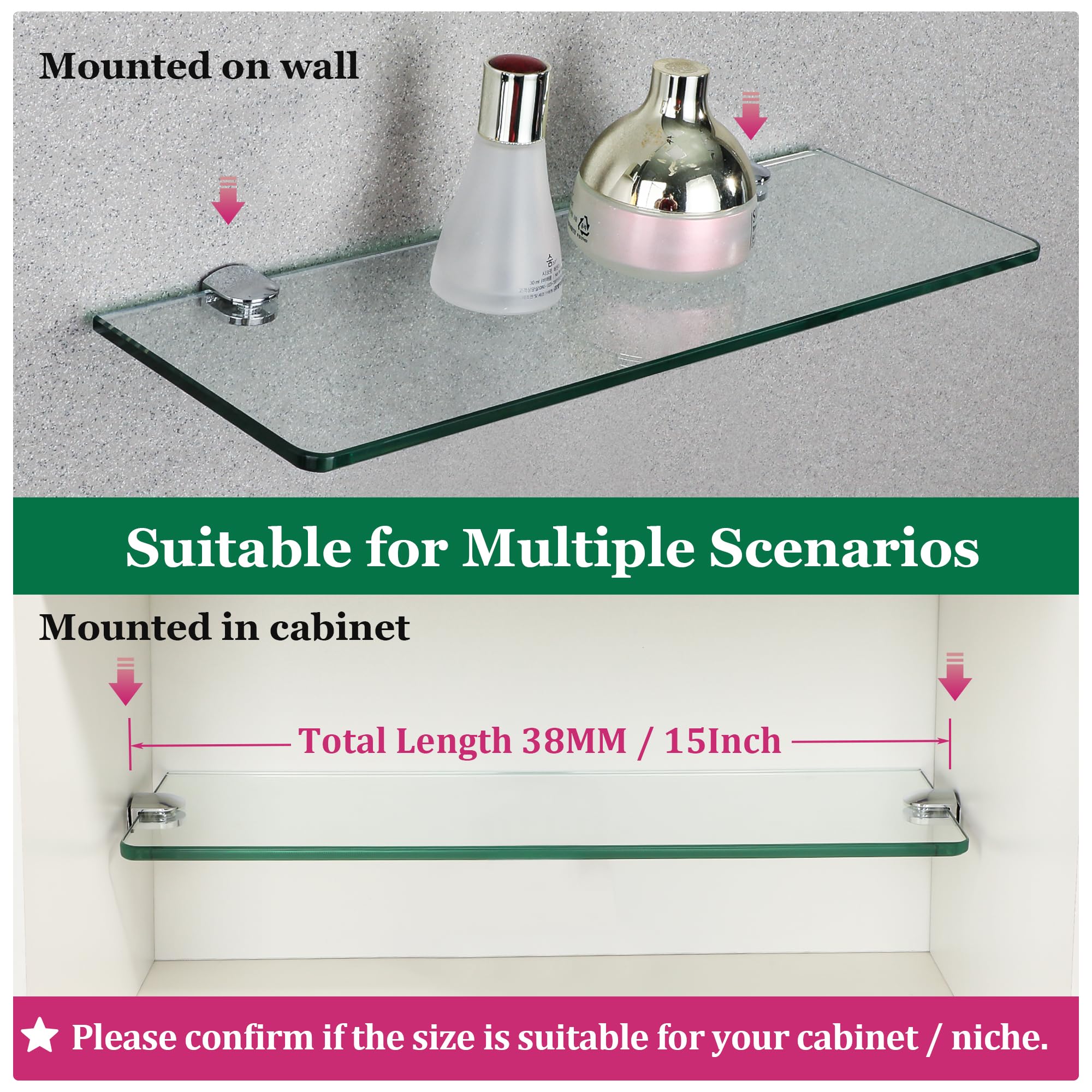 Sayayo packaging content shows included hardware for easy mounting