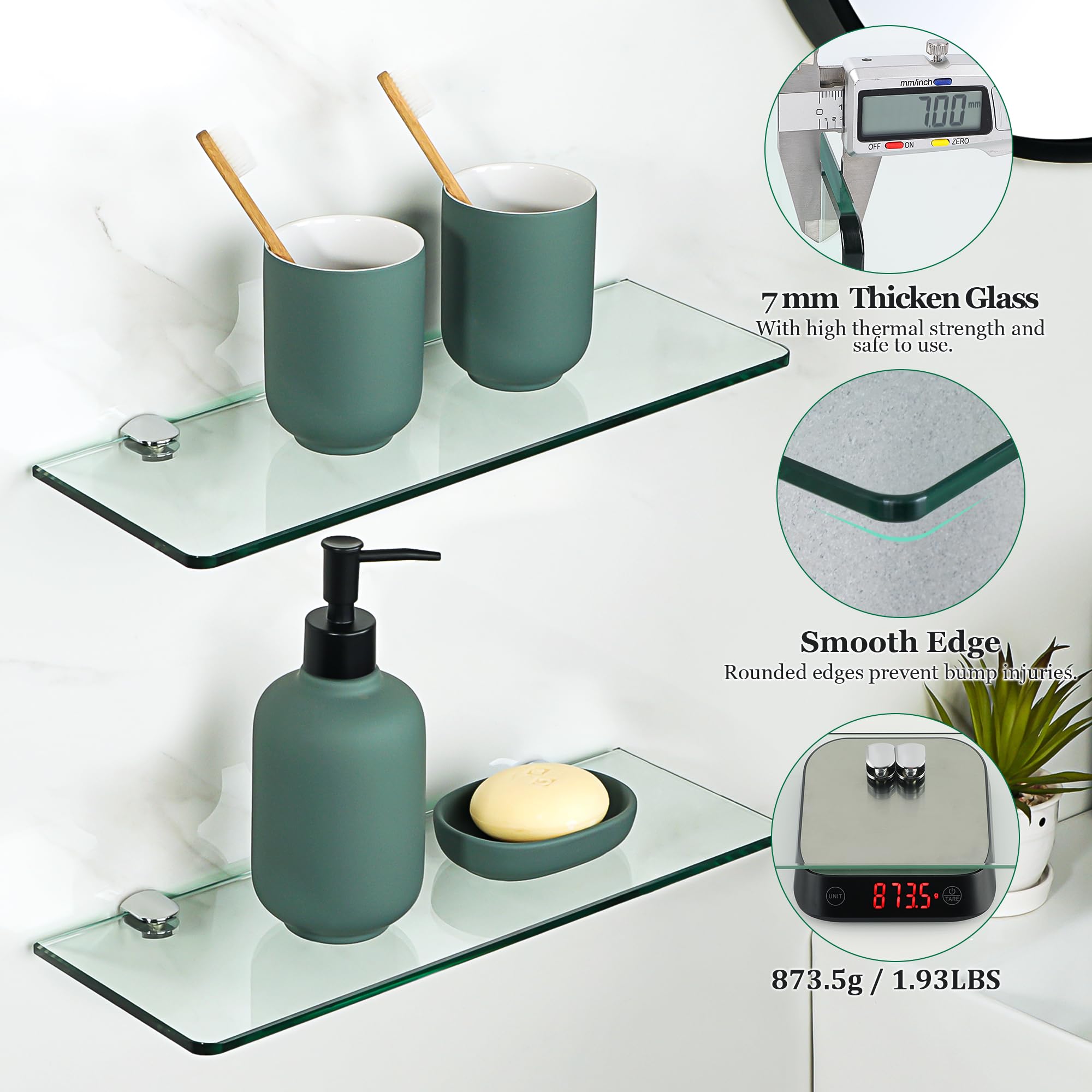Sayayo tempered-glass closeup emphasizes thick, durable, heat-resistant construction