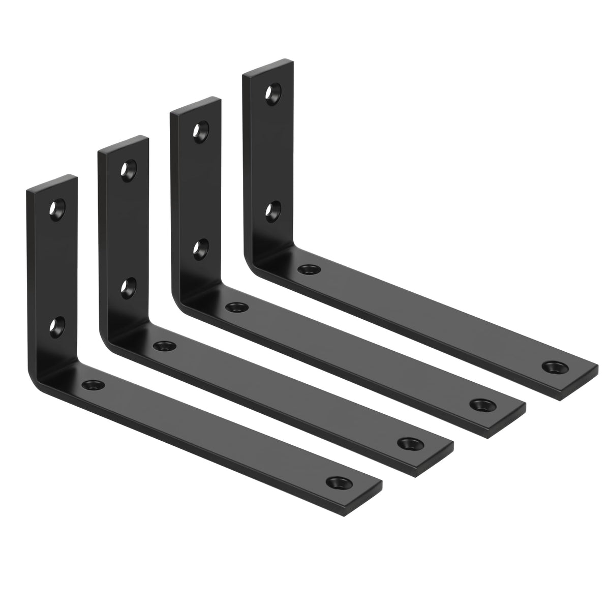 Sayayo heavy-duty 7-inch bracket close-up showing sturdy metal construction for strong shelves