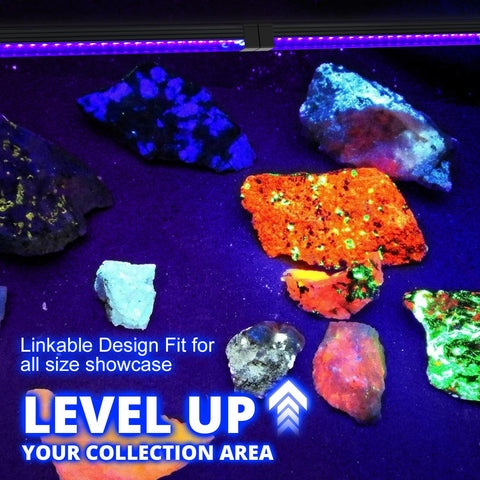 Sayitwill 2835 LEDs show high-intensity UV beads for stronger fluorescence.