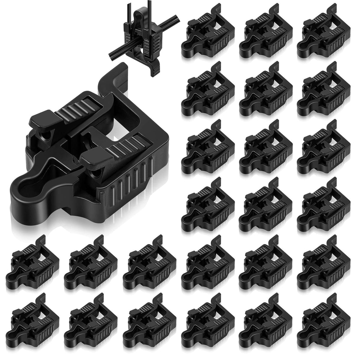 Saysurey 24-pack low-voltage connector set secures multiple landscape lights for easy wiring