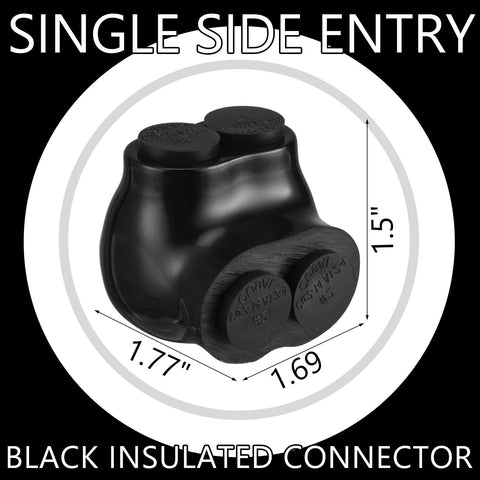 Saysurey compact connectors save space in crowded electrical boxes.