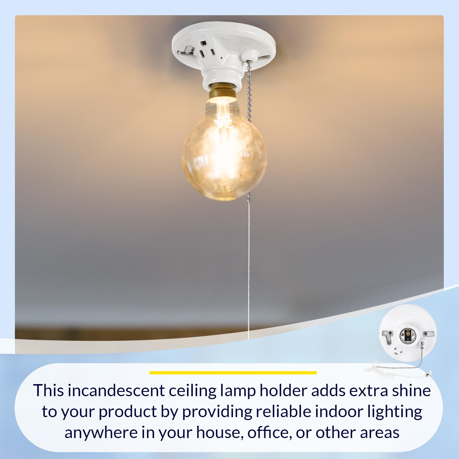 Saysurey grounded outlet feature adds a safe power point for accessories