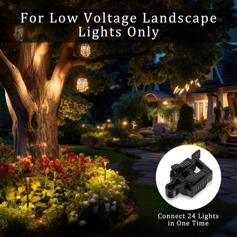 Saysurey secure connections help extend the life of outdoor lighting fixtures