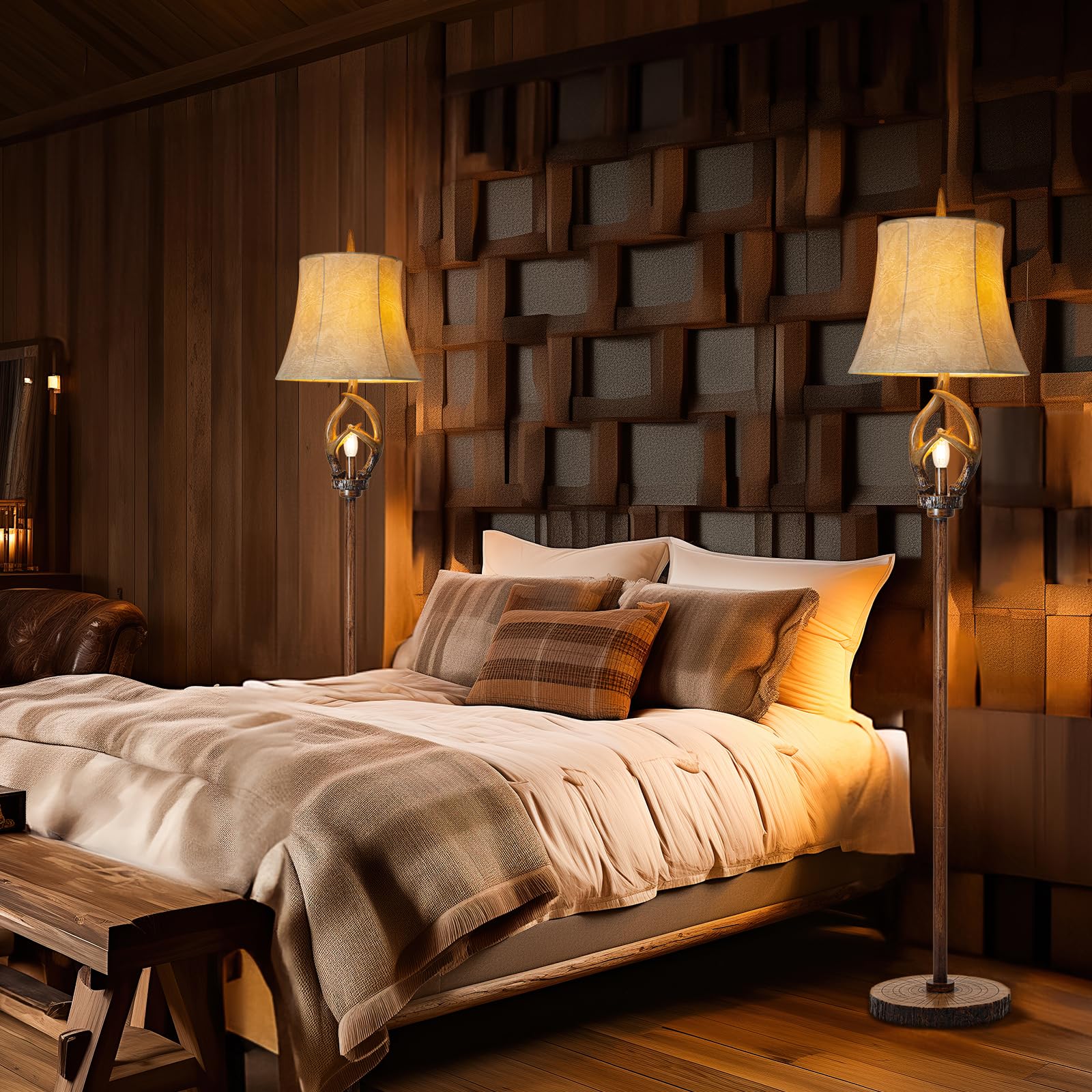 Scenekoy  woodlands-inspired ambience in a living room setting