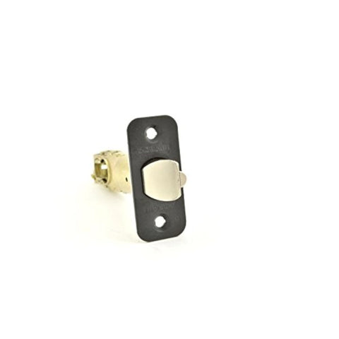 Schlage 16-211 deadlatch with Opti triple-faceplate in aged bronze for reliable door security.