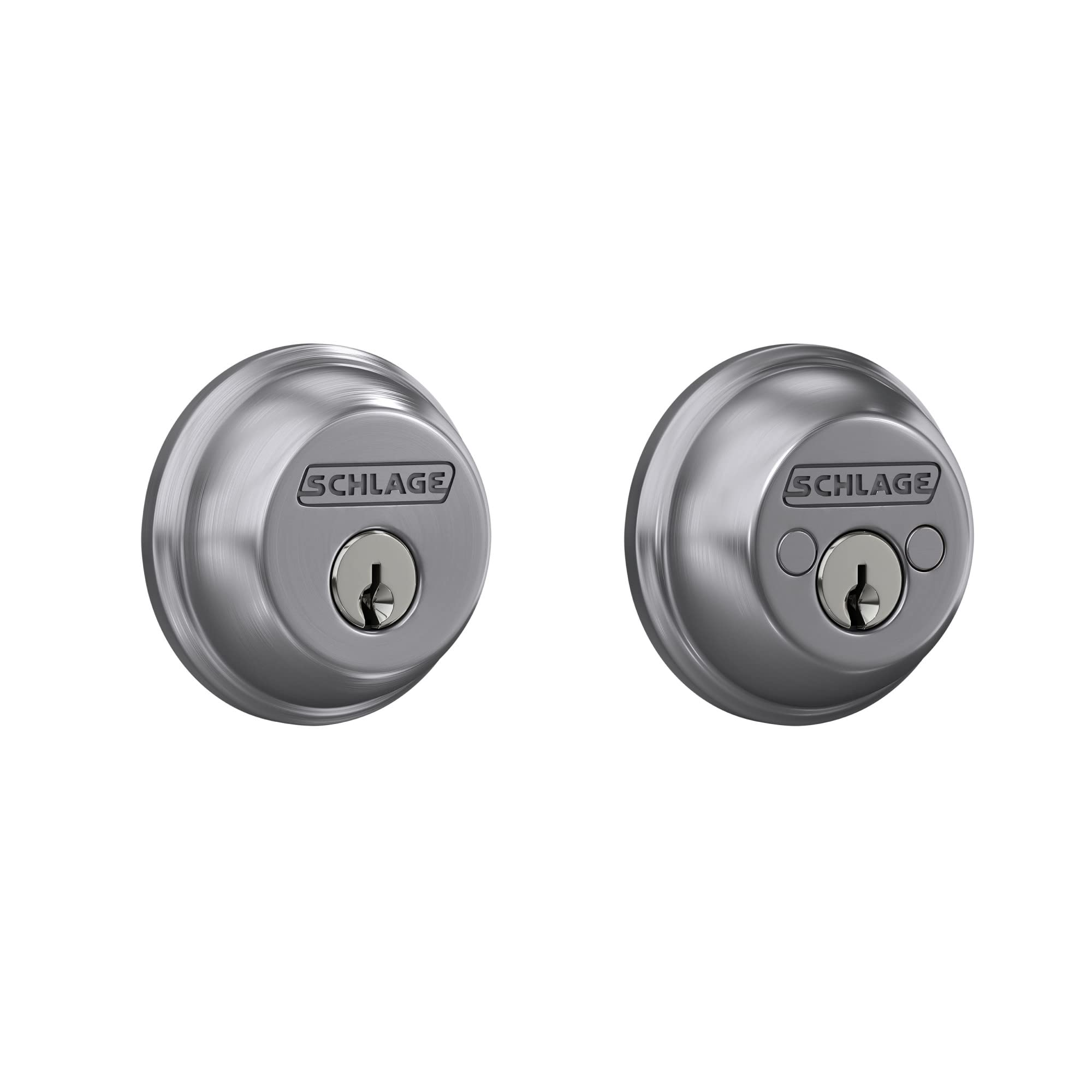 Schlage B62 N 626 deadbolt exterior key entry for strong security.