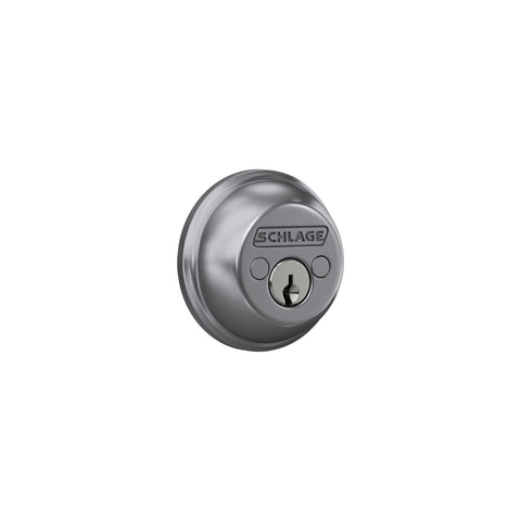 Hardened steel pins prevent drilling and picking with Schlage B62 N 626.