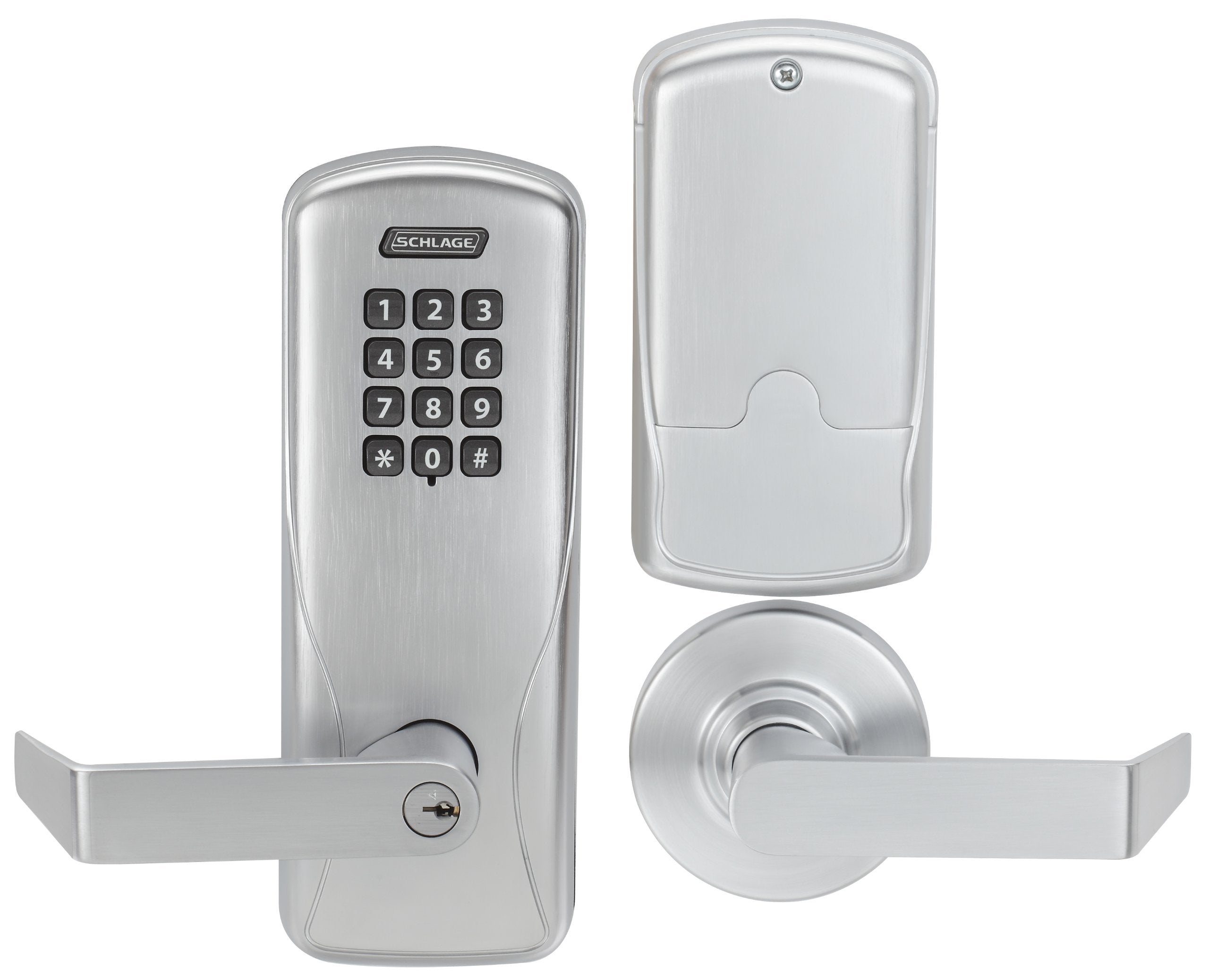 Schlage CO100CY70KPRHO626 lock front view enabling classroom access control