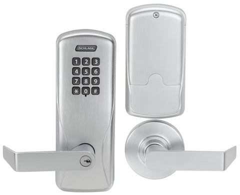 Schlage CO100CY70KPRHO626 lock front view enabling classroom access control