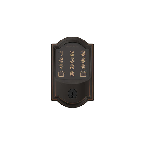 Schlage Encode lock history and notifications shown in app