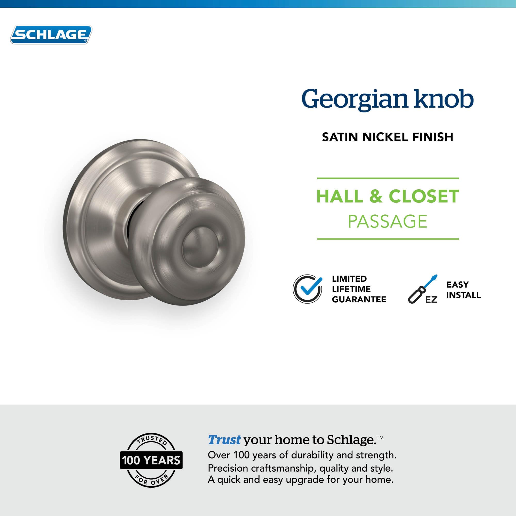 Universal latch compatible with standard backsets on interior doors