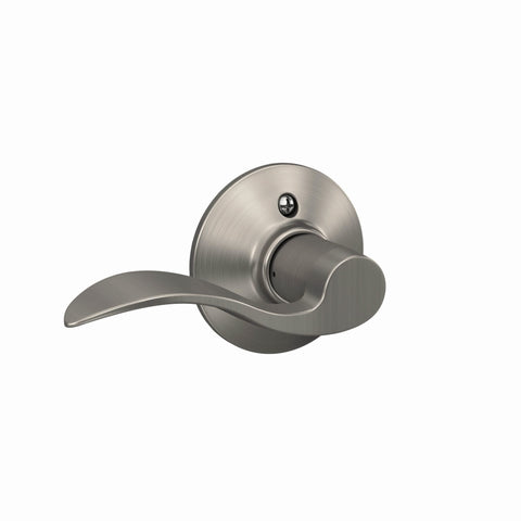 Schlage F10 V ACC 619 interior door hardware for hall and closet.