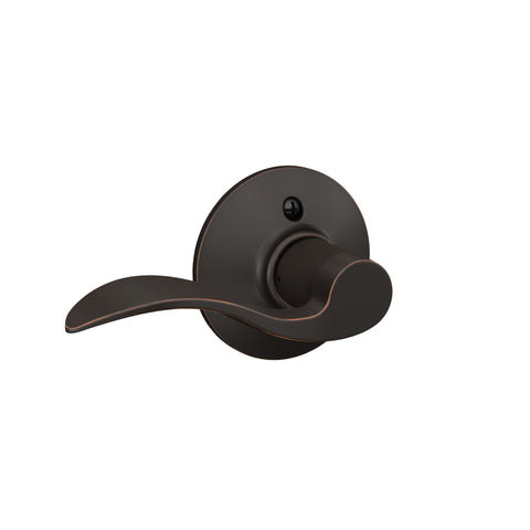 Schlage F10 V ACC 716 lifetime warranty on mechanical and finish.